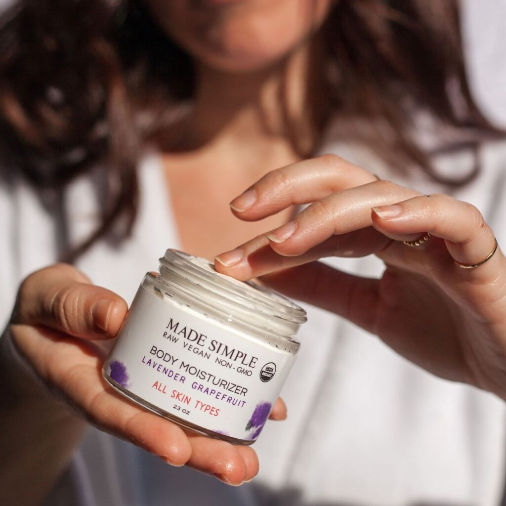 Lavender Grapefruit Body Moisturizer - Made Simple Skin Care