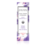 Made Simple Skin Care Face Toner Hydrosol Rose Grapefruit USDA Certified Organic Raw Vegan NonGMO