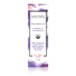 Made Simple Skin Care Face Wash Oil Chamomile Palmarosa USDA Certified Organic Raw Vegan NonGMO
