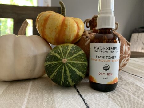 Made Simple Skin Care USDA certified organic raw vegan bergamot face toner