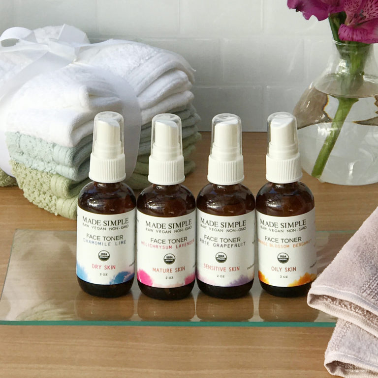 Rose Grapefruit Face Toner(Sensitive Skin) Made Simple Skin Care