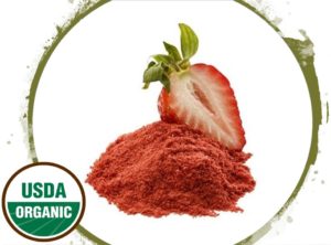 Made Simple Skin Care strawberry USDA Certified Organic Raw Vegan NonGMO Cruelty-free face mask