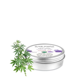 Made Simple Skin Care Organic Natural Face Mask certified organic - Spirulina Hemp tin