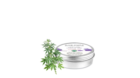 Made Simple Skin Care Organic Natural Face Mask certified organic - Spirulina Hemp tin