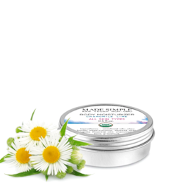 Made Simple Skin Care Organic Natural Moisturizer certified organic - Chamomile Lime tin