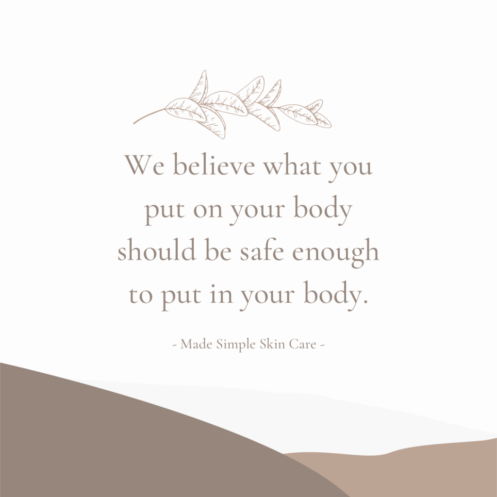 Certified Organic Skin and Oral Care Made Simple Skin Care