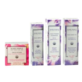 Made Simple Skin Care organic raw vegan sensitive skin value pack plus-a