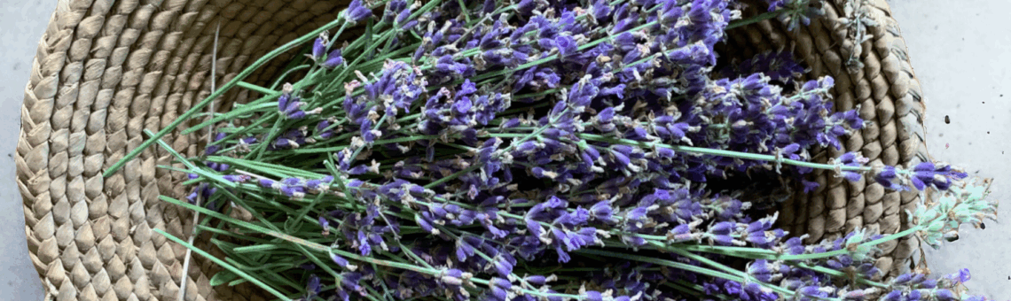 Made Simple Skin Care USDA certified organic vegan lavender basket